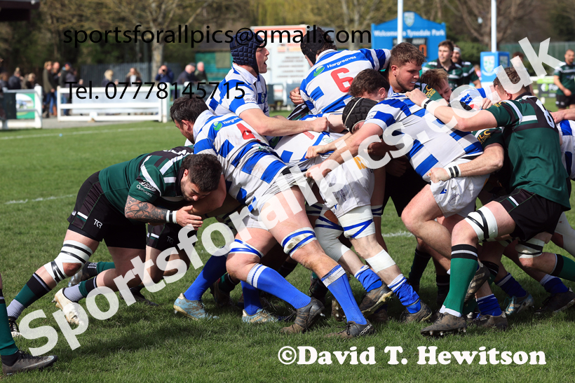 Tynedale v Scunthorpe, Tynedale Park, Corbridge. Photo: David T. Hewitson/Sports for All Pics
